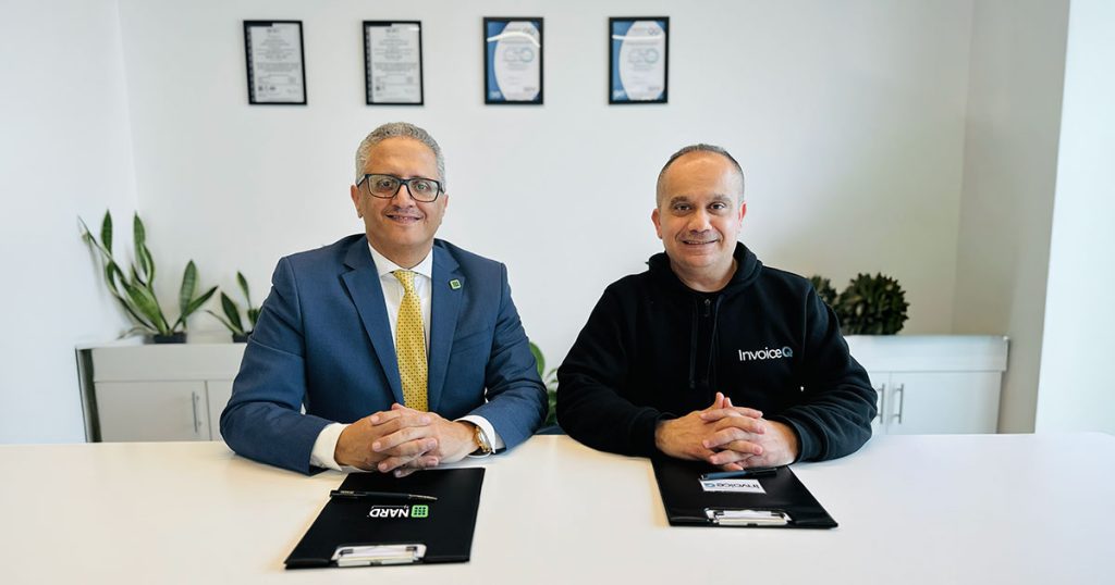 inside-blog-nard-and-invoiceq-final - InvoiceQ Saudi Arabia Nard and InvoiceQ signning of joint collaboration between InvoiceQ's E-invoicing system and Nard's POS.